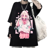 Gothic Loose Kawaii Anime Doll T-shirts